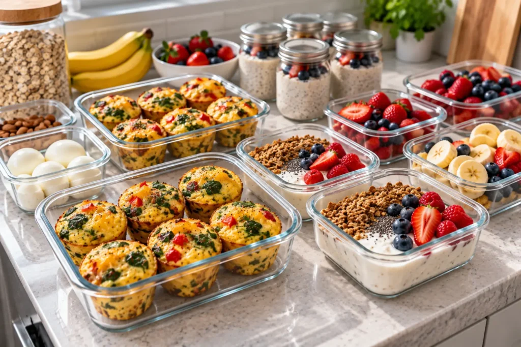 high-protein breakfast meal prepare