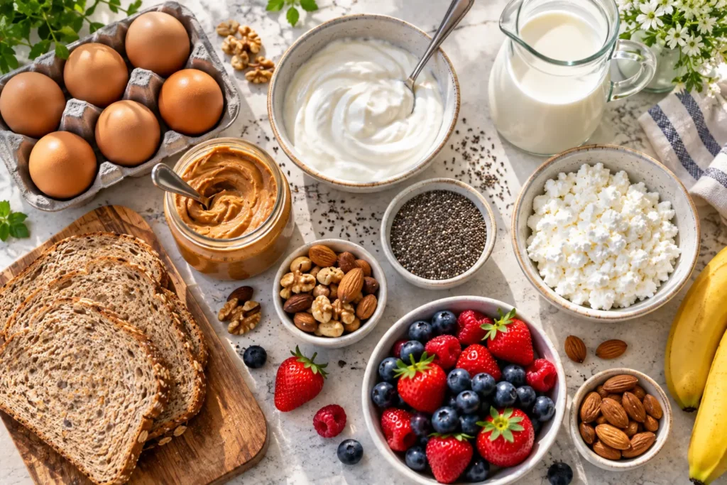 high-protein foods for breakfast