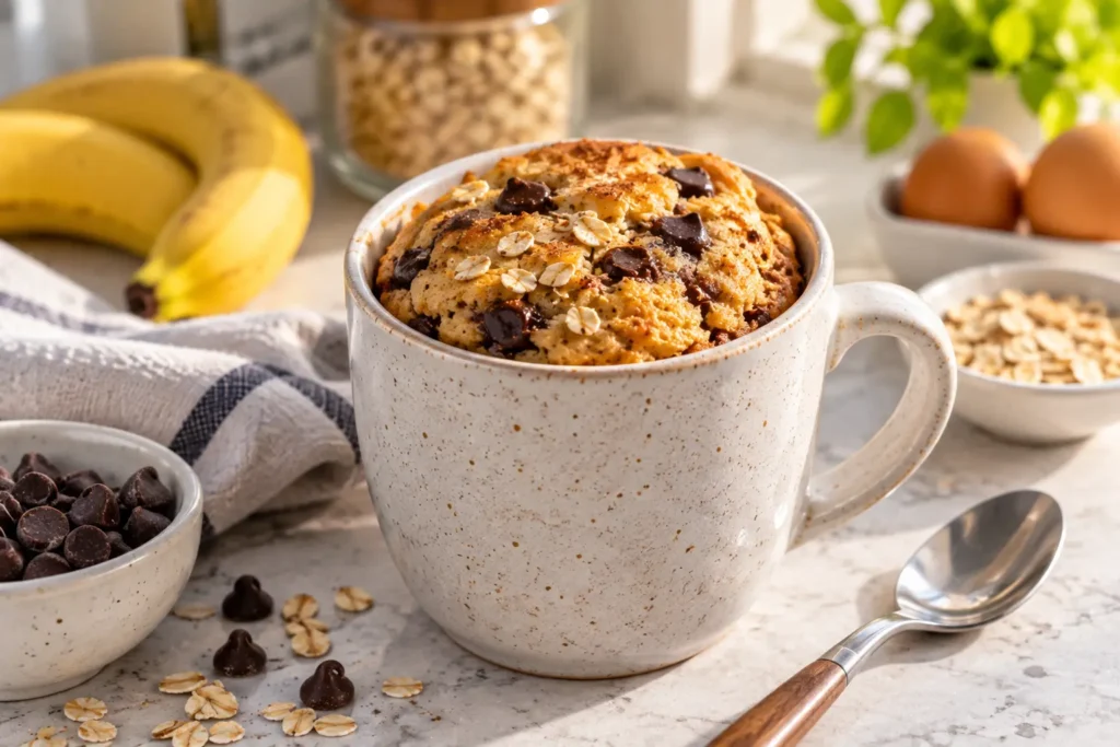 microwave protein mug muffin